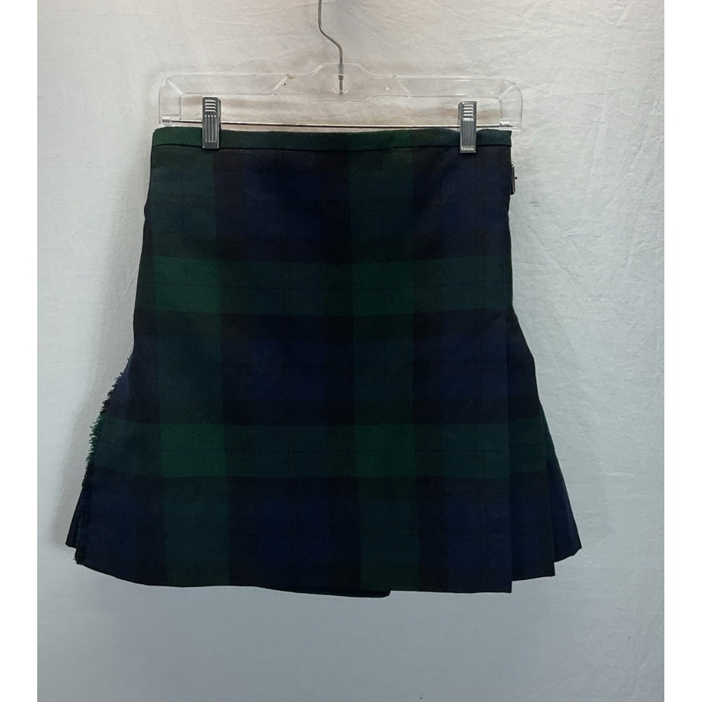 Scottish "The Kilt"  Kids Size Age 11-12‎ Black Watch Tartan